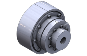 Siemens N-EUPEX Flexible Coupling Type P With Brake Drum